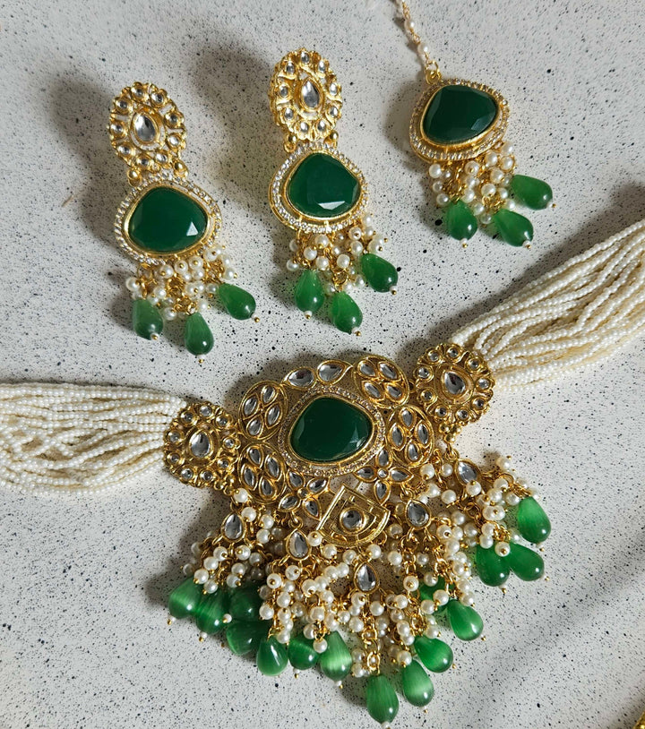 Rajan Necklace/Choker Set