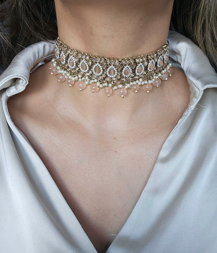 Isha Polki Choker Set