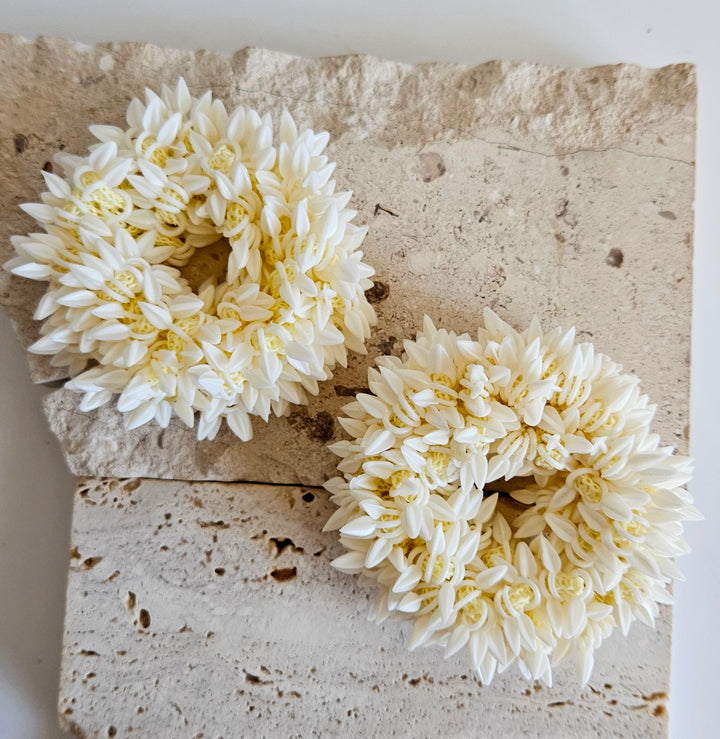 Jasmine Flowers Hair Scrunchie/Gajra