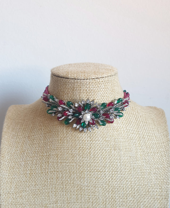 Gloria Choker/Necklace Set