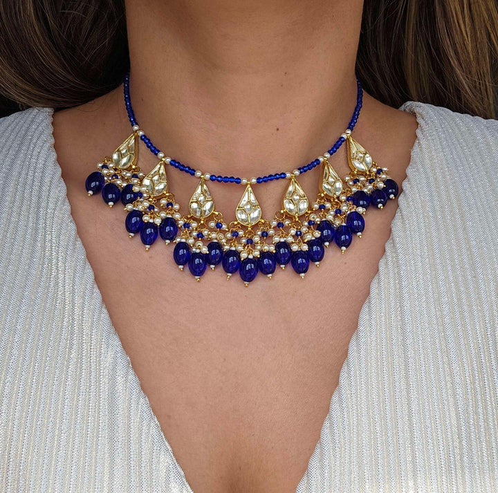Karina Pachi Kundan Choker/Necklace Set