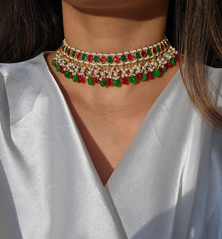 Asher Choker/Necklace Set