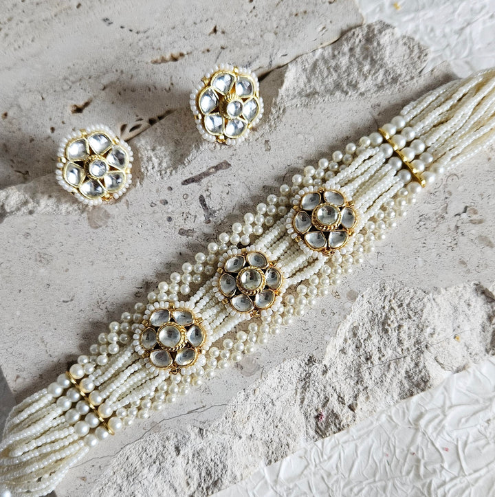 Harper Pachi Kundan Choker Set