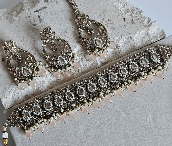 Isha Polki Choker Set