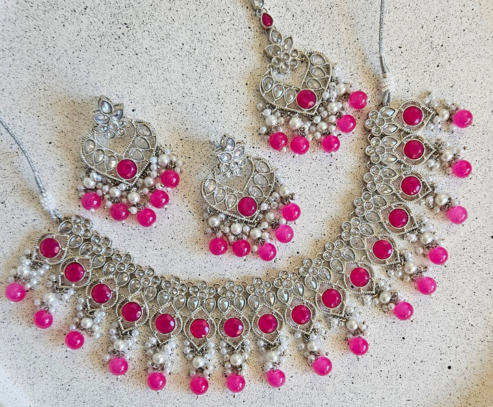 Priyanka Polki Necklace Set