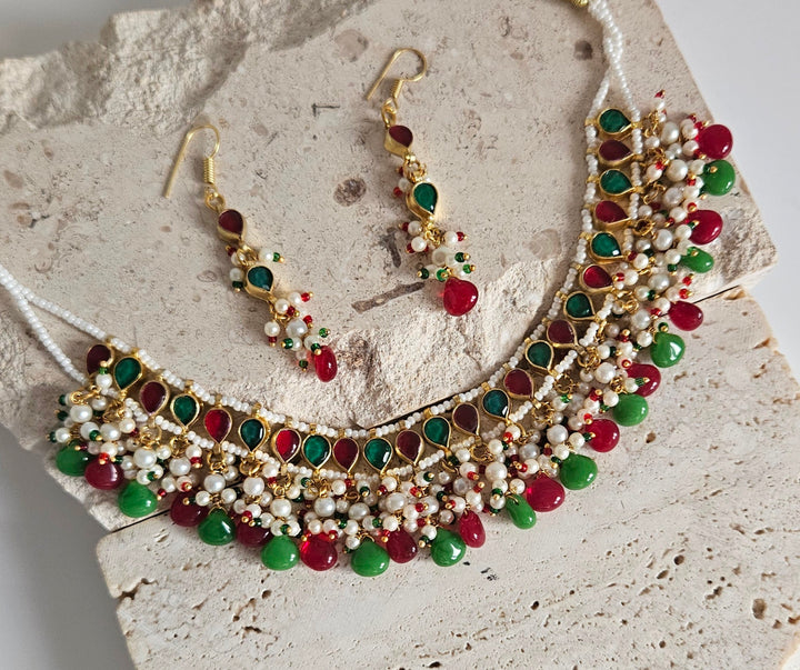 Asher Choker/Necklace Set