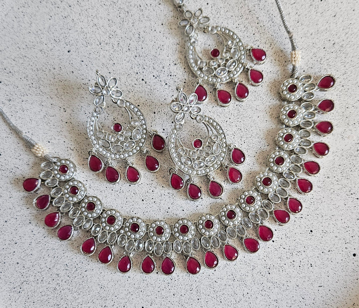 Priya Polki Necklace/Choker Set