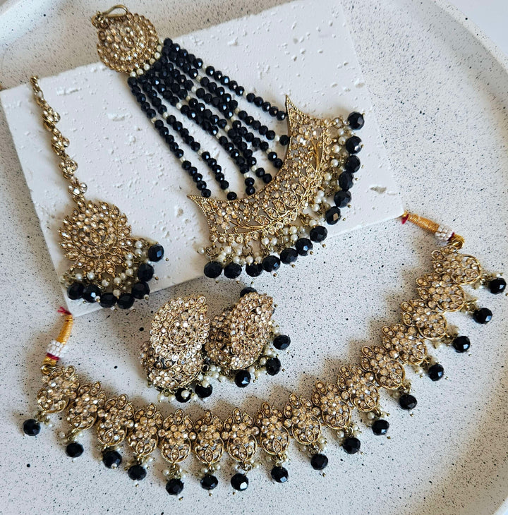 Afra Choker/Necklace Set