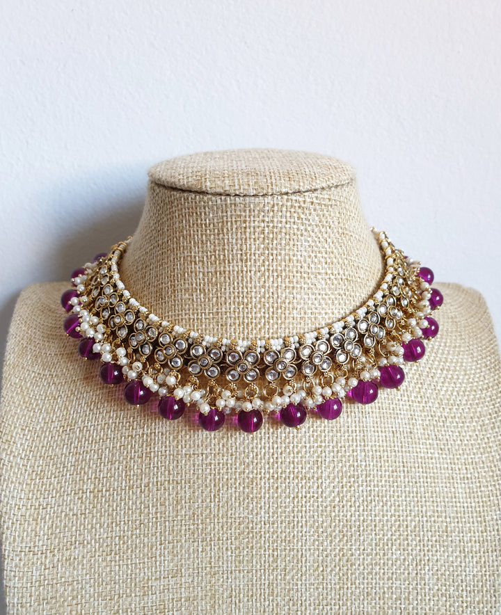Hayes Kundan Necklace Set