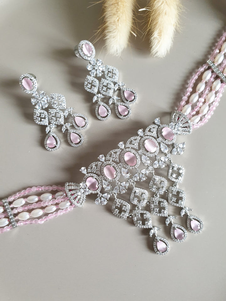 Gracelynn Choker/Necklace Set