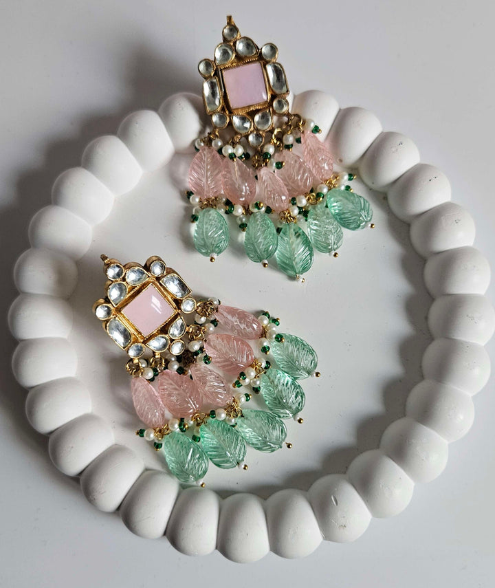 Carmen Pachi Kundan Necklace/Choker Set