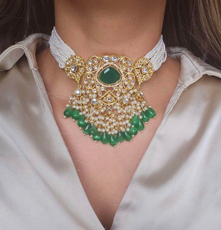 Rajan Necklace/Choker Set