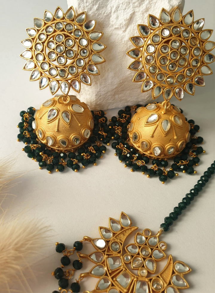 Sunanda Earrings Tikka Set