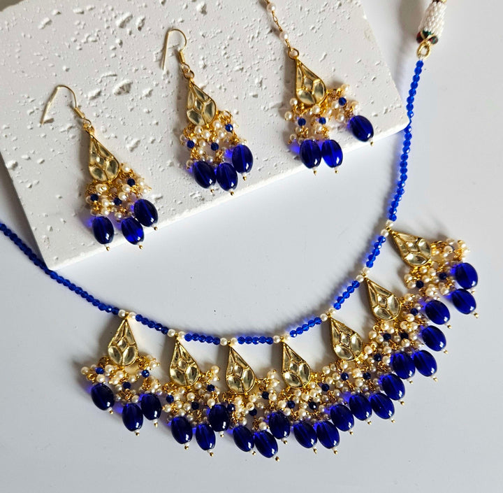 Karina Pachi Kundan Choker/Necklace Set