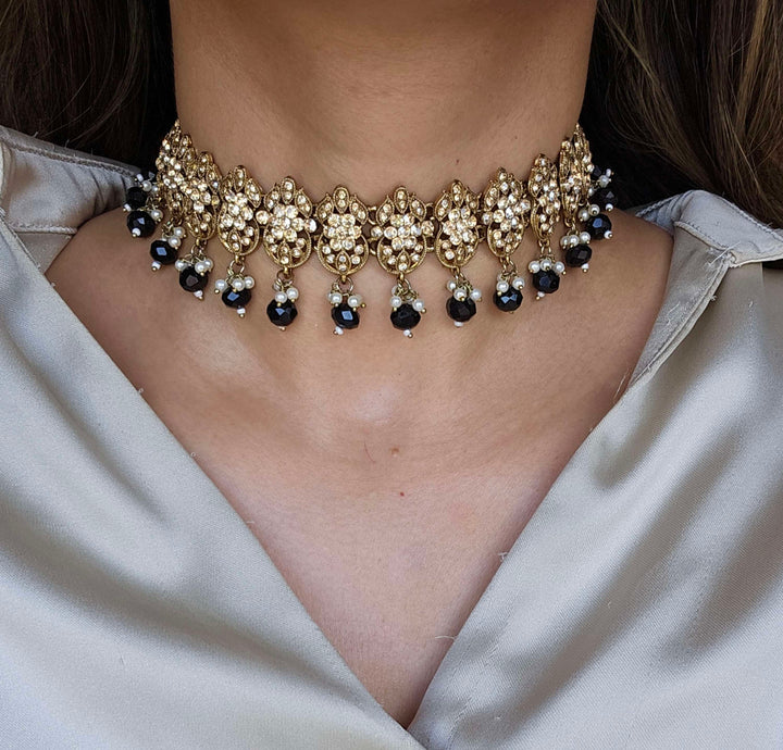 Afra Choker/Necklace Set