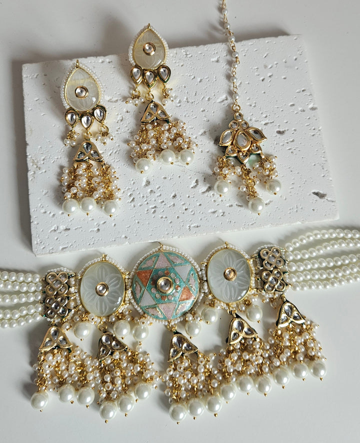 MANVEER Choker/Necklace Set