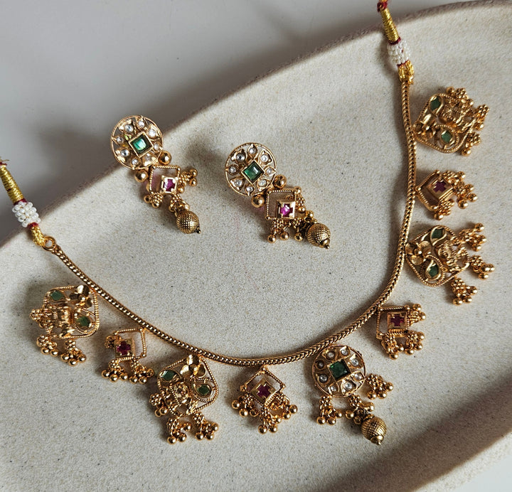 RAMISHA Choker/Necklace Set