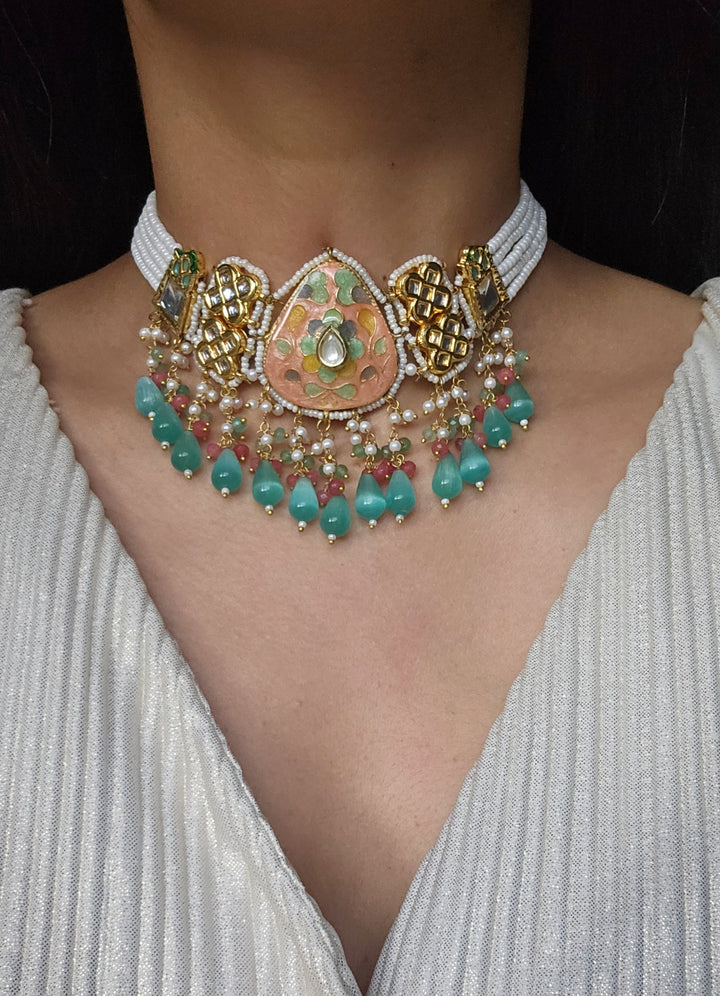 RUHELA Choker/Necklace Set