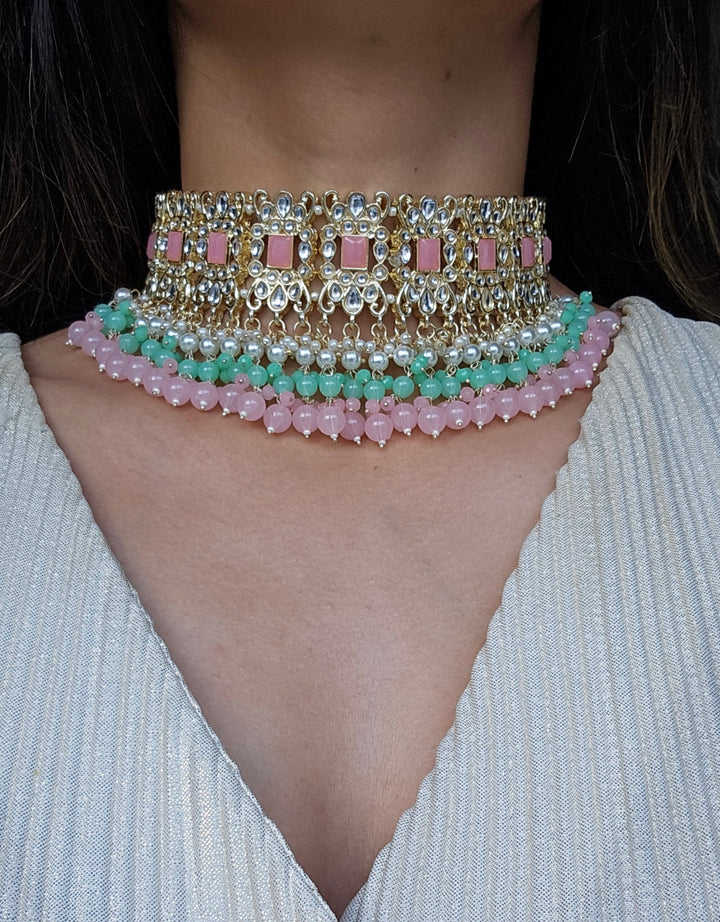 AJEET Necklace/Choker Set