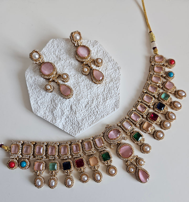 SAMIA Choker/Necklace Set- Sabyasachi Inspired Set