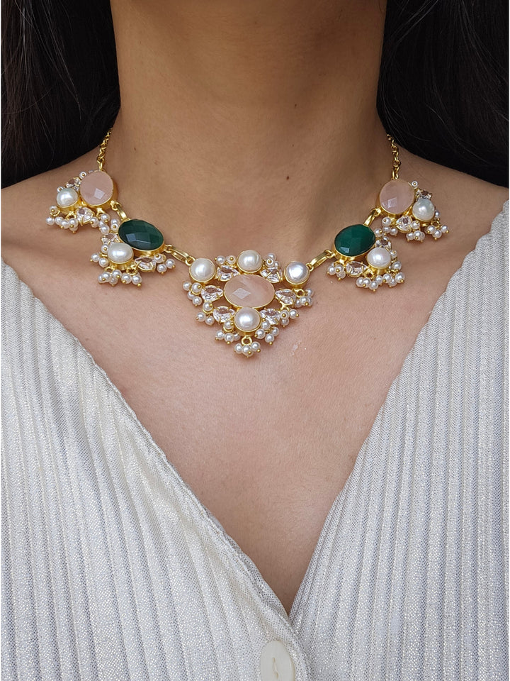 RAJWANT Choker/Necklace Set