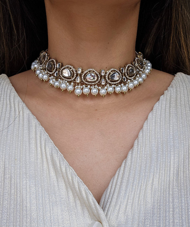 TANISHKA Choker/Necklace Set