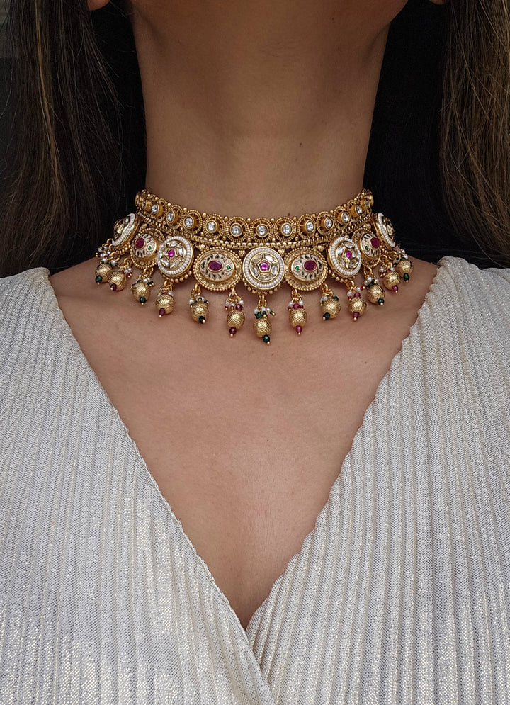 Hillary Choker/ Necklace Set