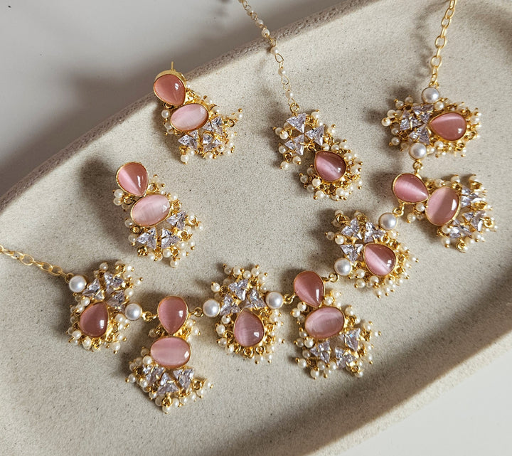 SAINA Choker/Necklace Set