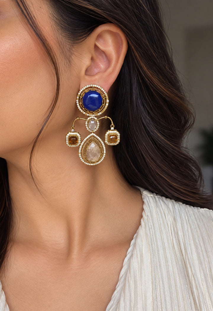 ELECIA Statement Earrings- Sabya-inspired