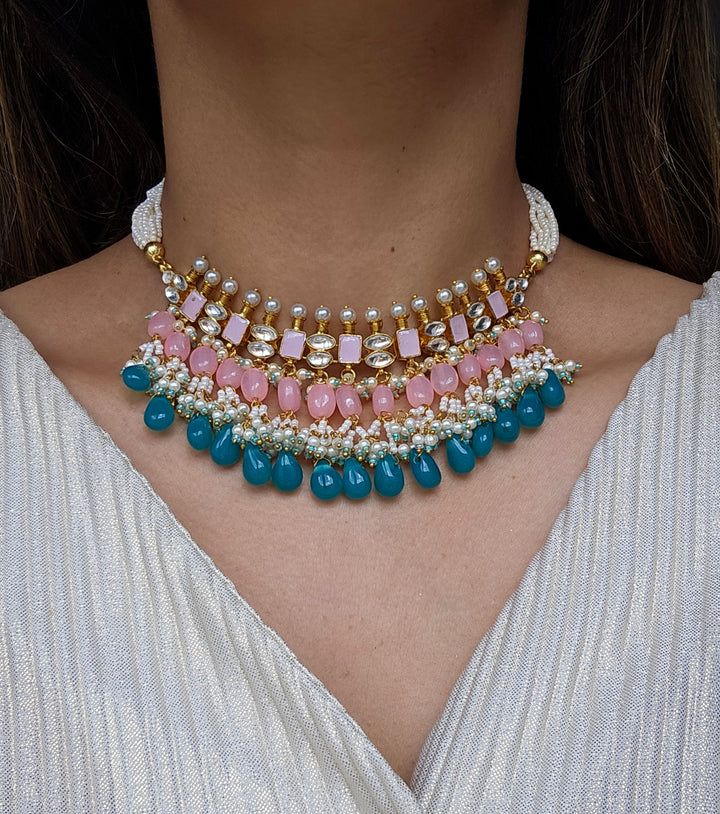 AKEELA Necklace/Choker Set