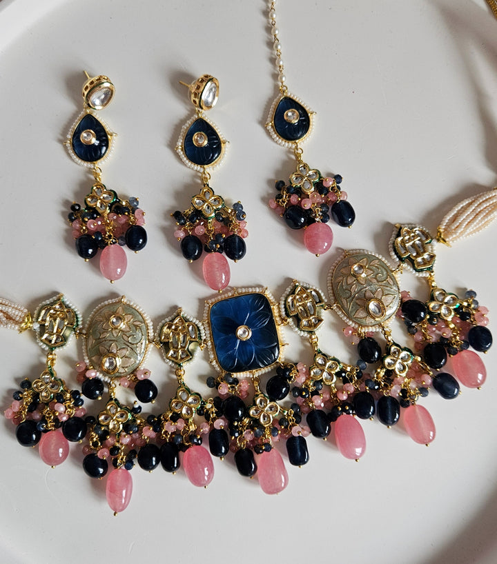 NAYLA A115 Choker/Necklace Set