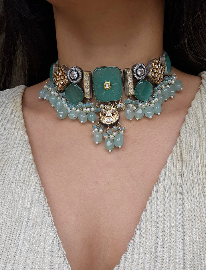 ARUSHI Choker/Necklace Set