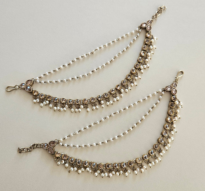 AMBER Long Ear Chains/Sahare/Extensions
