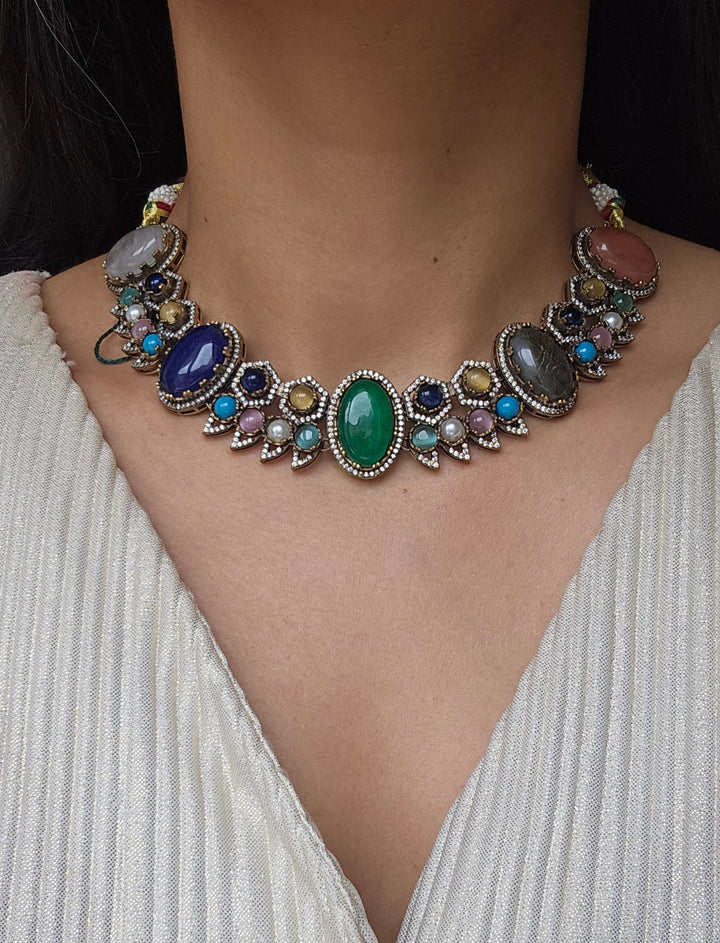 CAROL Choker/Necklace Set- Sabyasachi Inspired Set (Copy)