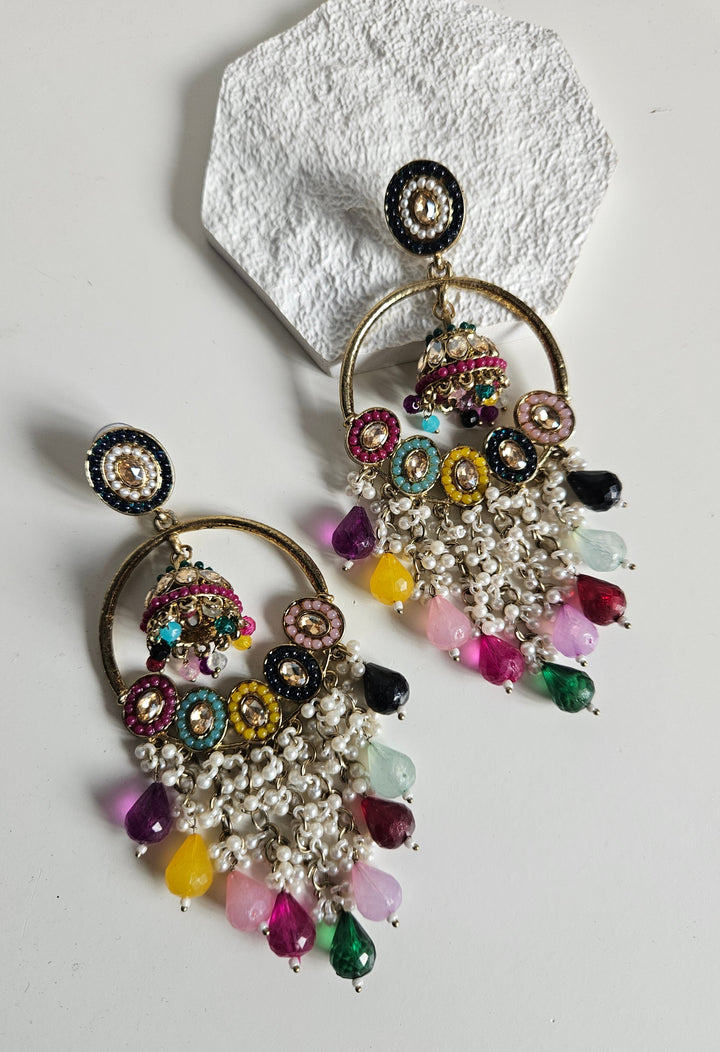 ASHIMA Statement Kashmiri Earrings