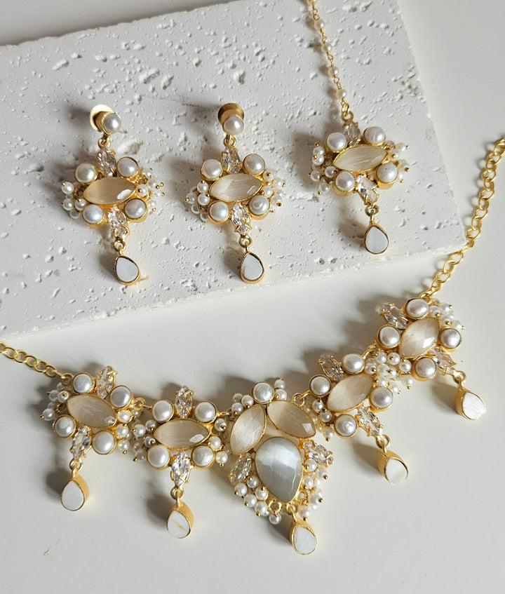 HARVIE Choker/Necklace Set
