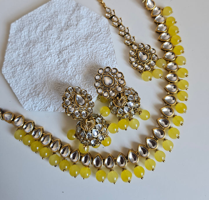 DEVORA Necklace/Choker Set