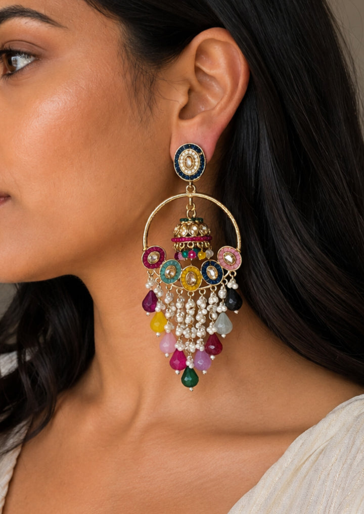 ASHIMA Statement Kashmiri Earrings