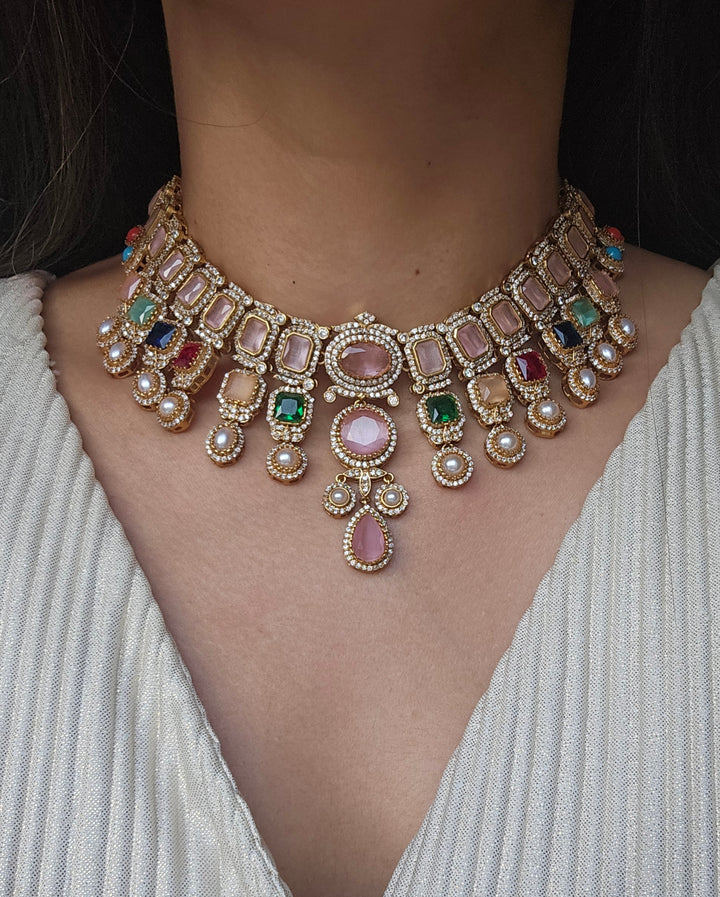 SAMIA Choker/Necklace Set- Sabyasachi Inspired Set