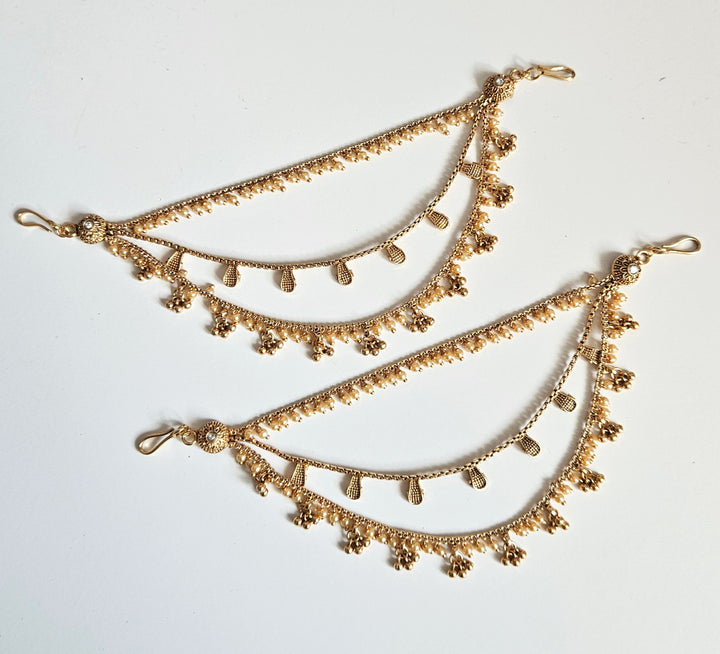 TOSHI Long Ear Chains/Sahare/Extensions