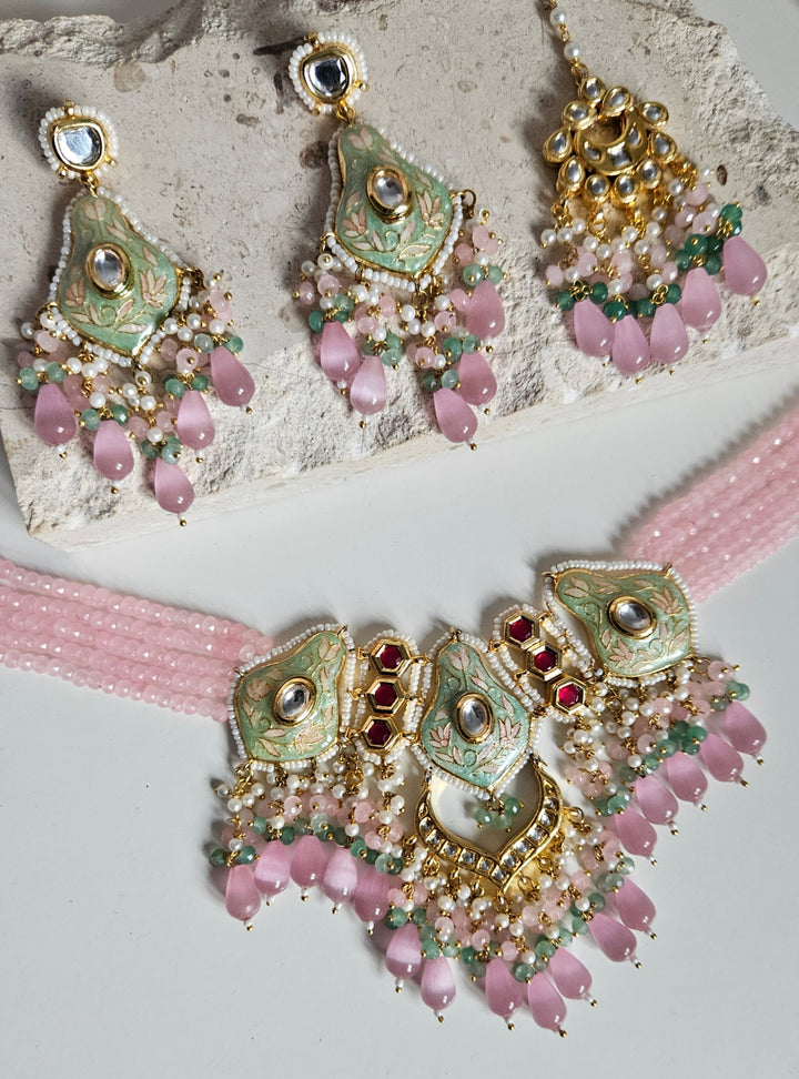 MIRAYA Choker/Necklace Set