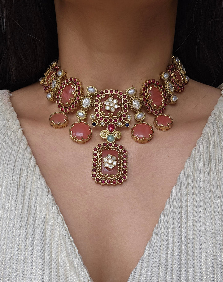 MATILDA Choker/Necklace Set- Sabyasachi Inspired Set