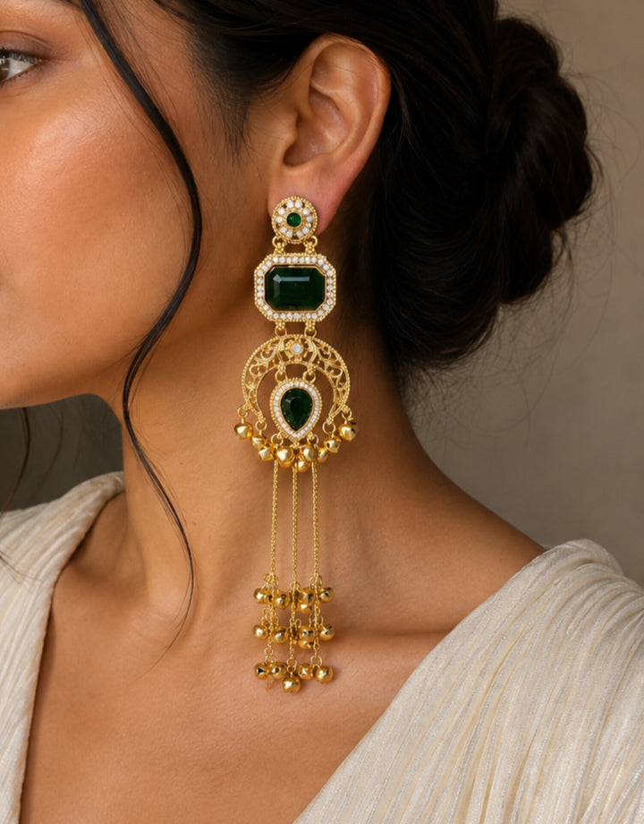 DALROSE Statement Kashmiri Earrings
