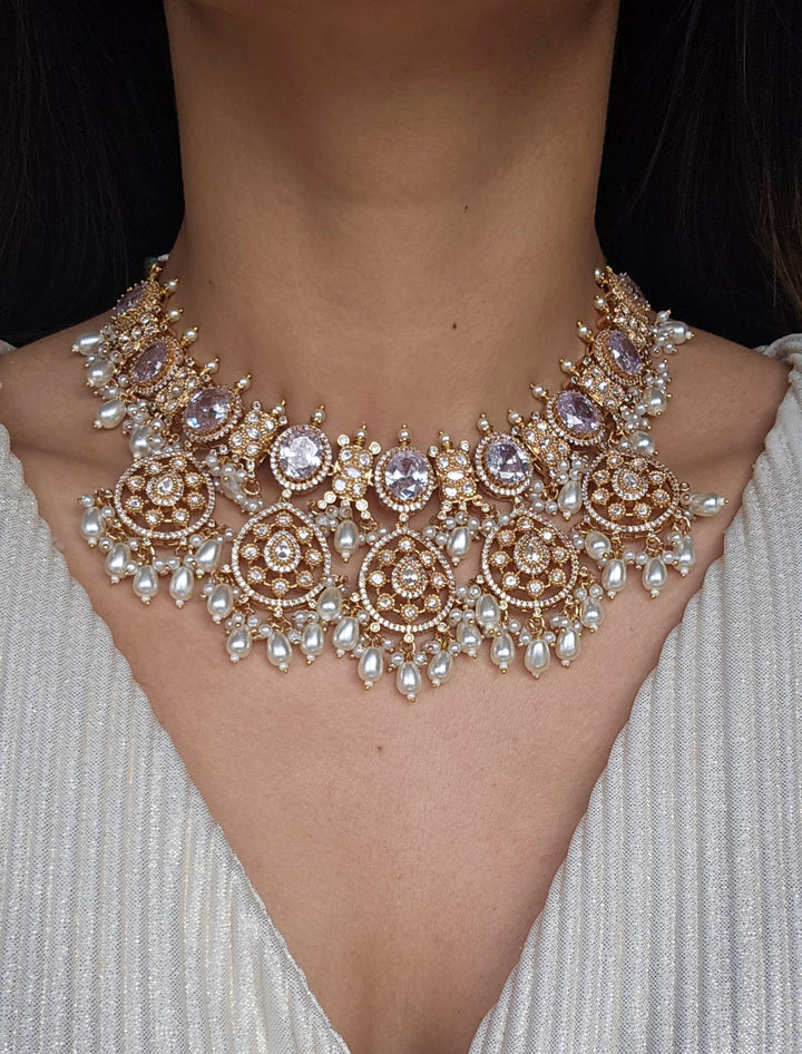 GURMAN Necklace/Choker Set