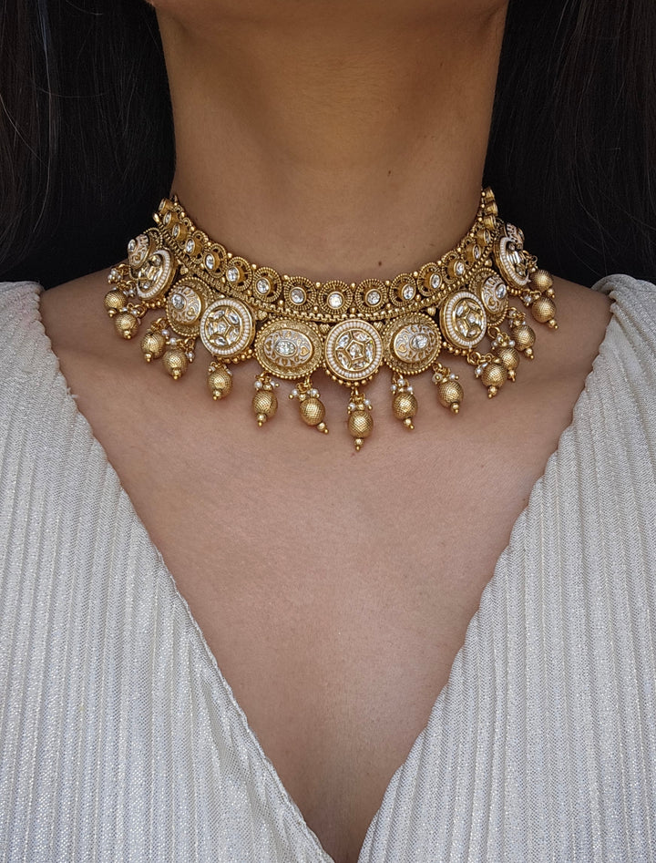 Hillary Choker/ Necklace Set