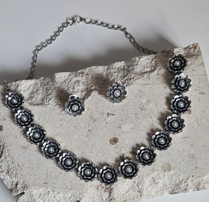 JANNAH Choker/Necklace Set