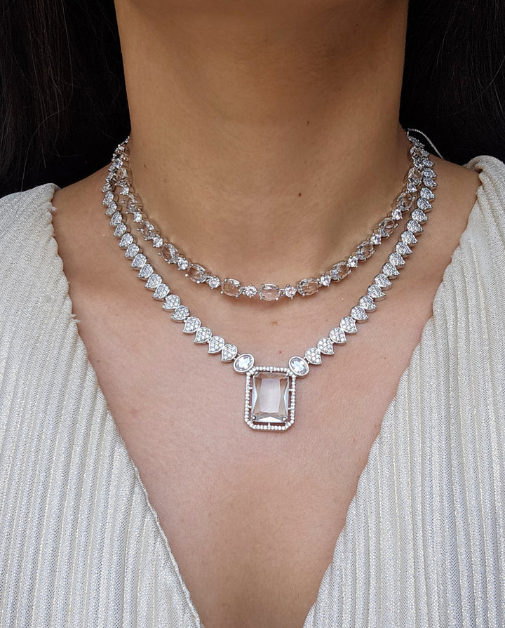 BRIANNA Choker/Necklace Set