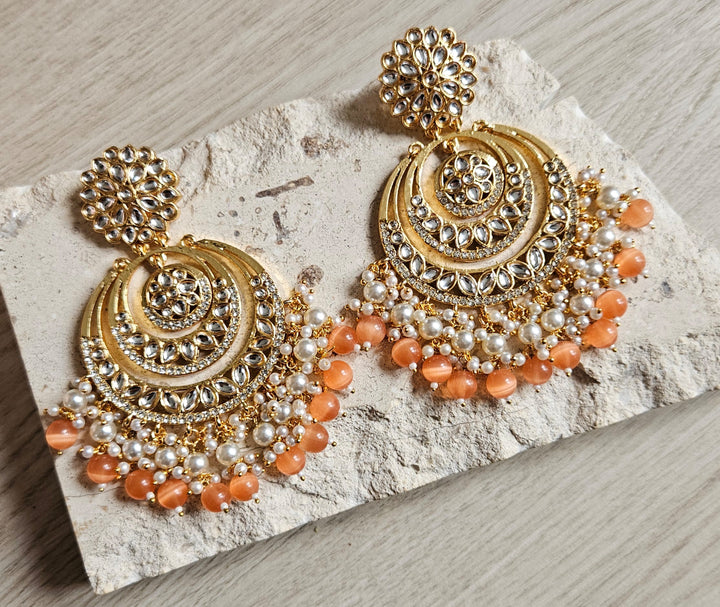 SARLA Statement Earrings