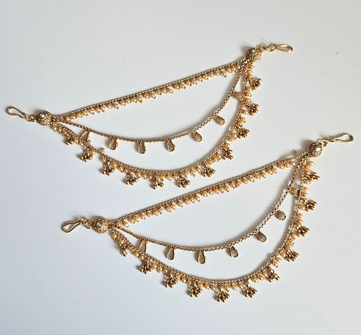 TOSHI Long Ear Chains/Sahare/Extensions