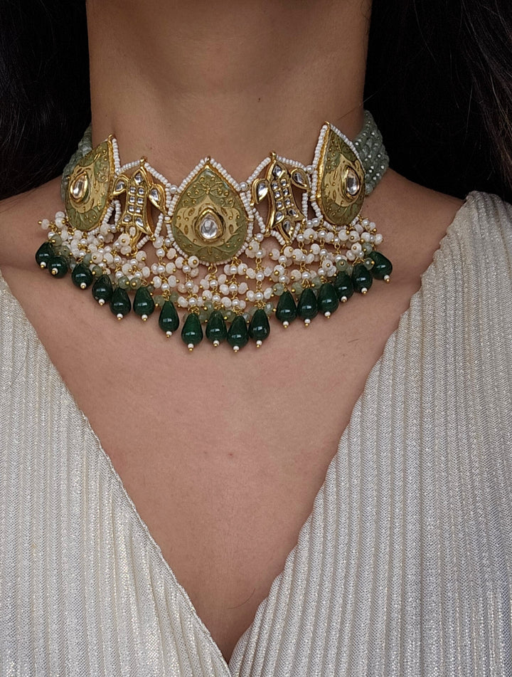 YUMNA Choker/Necklace Set